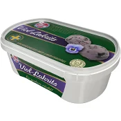 Gräddglass Viol Lakrits 500ml Kling Glass.