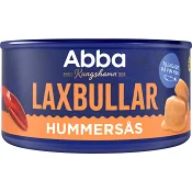 Laxbullar i hummersås 375g Abba.