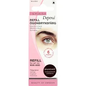 Ögonbrynsfärg Refill Brunsvart 1-p Depend.