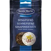 Krydda Brunt Senapsfrö påse 28g Santa Maria.