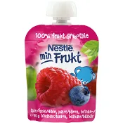 Min frukt Smoothie Hallon &amp; blåbär Från 6m 90g Nestle.