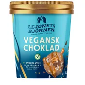 Glass Choklad vegansk 500ml Lejonet &amp; Björnen.