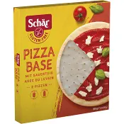 Pizzabotten Gluten &amp; laktosfri 300g Schär.
