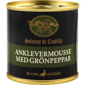 Anklevermousse Med Grönpeppar 95g Selectos de Castilla.