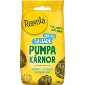 Pumpakärnor Torrostade &amp; lättsaltade 150g Risenta.