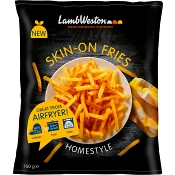 Skin-On Fries Home Style Fryst 750g Lamb Weston.