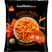 Ziggy Seasoned Fries 750g Lamb weston.