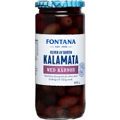 Oliver Kalamata med kärnor 500g Fontana.