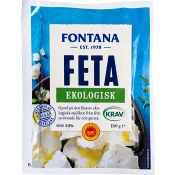 Fetaost Får &amp; getmjölk 150g KRAV Fontana.