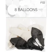 Ballonger svarta.