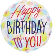 Folieballong Transp.