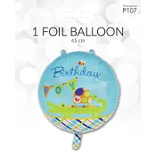 Folieballong Krokodil 40cm 1st Happy Party.