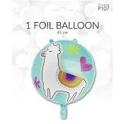 Folieballong Lama 1st Happy Party.