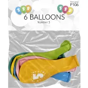 Ballonger 5 6p Happy Party.