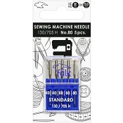 Symaskinsnål 80 5-p Falk.