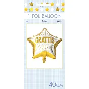 Grattis Folieballong 1p.