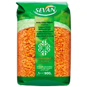 Röda linser 900g Sevan.