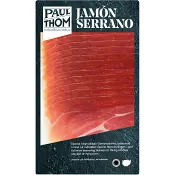 Skinka Serrano Skivad 70g PAUL och THOM.