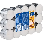 Värmeljus 6h Vit 30-pack Duni.