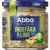 Sill ingefära &amp; lime 240g Abba.