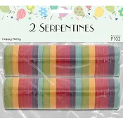 Serpentiner Multiränder 2-p Happy Party.