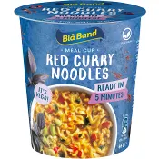 Röd Curry Nudlar Vego 64g Blå Band.
