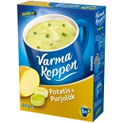 Potatis &amp; Purjolöksoppa 3 portioner 6dl Varma Koppen.