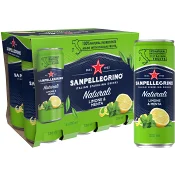Läsk Limone Menta 33cl 6p San Pellegrino.