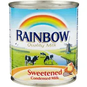 Kondenserad mjölk Sötad 397g Rainbow.