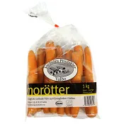 Morötter Eko 1kg Jordnära Produkter i Valbo.