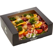 Smörgåstårta Lyx Kräftstjärtar och Räkor 2,3kg Kallskänksgourme.