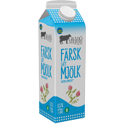 Lättmjölk 0,5% 1l Grådö Mejeri.