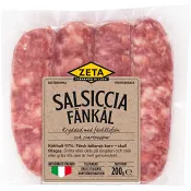 Färskkorv Salsiccia Fänkål 97% Kötthalt 200g Zeta.