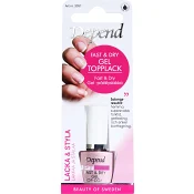 Topplack Gel Fast &amp; Dry 1-p Depend.