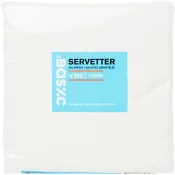 Servett Vit 33cm 100-p ICA Basic.