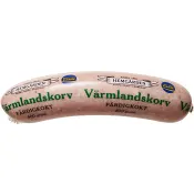 Värmlandskorv Färdigkokt 400g Hemgården.