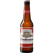 Öl Ljus lager 3,5% 33cl Budweiser.