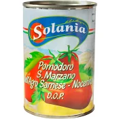 Tomater San Marzano Dop Hela Skalade Eko 400g KRAV Solania.