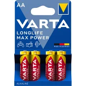 Batteri Longlife Max Power AA 4-p.