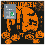 Servett Halloween 33cm 20-p ICA.