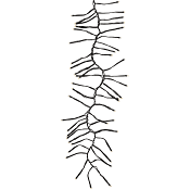 Ljusslinga Cluster 240LED ICA.