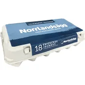 Ägg Frigående M 18-p Norrlandsägg.