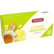 Grönt te Citron &amp; ingefära 20-p Friggs.