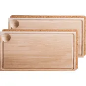 Planksteksbräda Bokträ 2-p ICA.