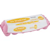 Ägg L 12-pack Frigående Närke ägg.