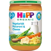 Veggie Mac n' cheese Från 8m Ekologisk 220g Hipp.