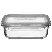 Förvaringsburk Glas med lock 1090ml ICA.