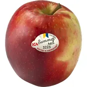 Äpple Summerred ca 190g Klass 1 ICA.