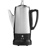 Perkolatorbryggare Rostfri 0,8L C3.