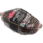 Källarrökt Bog i skivor ca 15g Scan.